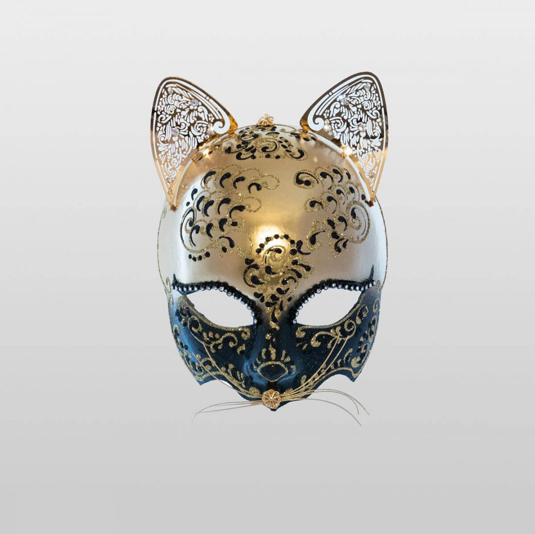 Cat Tom | Carnival Venetian Cat Mask for Sale