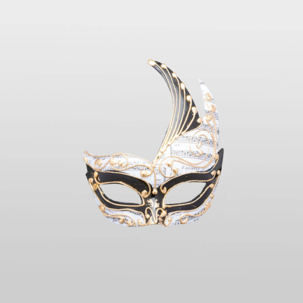 Bauta arlecchino Venezianische Maske Venedig Karneval 