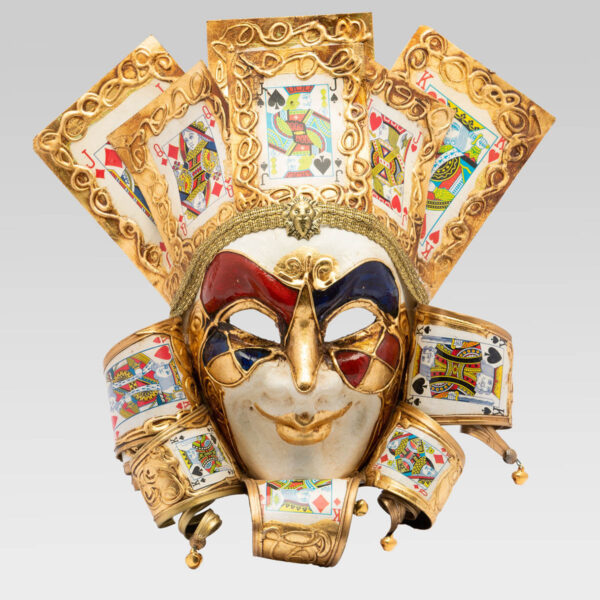 Jolly Uomo Carte - Large Size - Venetian Mask