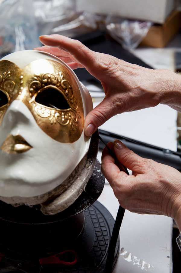 30cm Legno Mask Maschera arazzo scultura Figura Africa HM3000010 