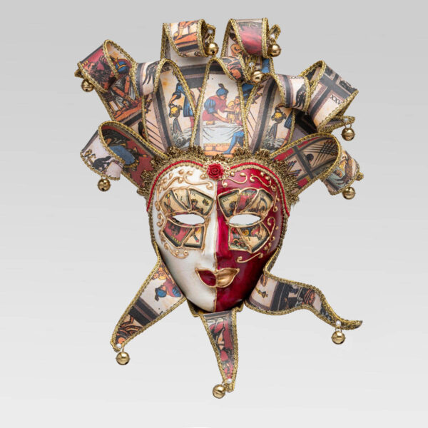 Jolly Donna Punte - Tarot Style - Venetian Mask
