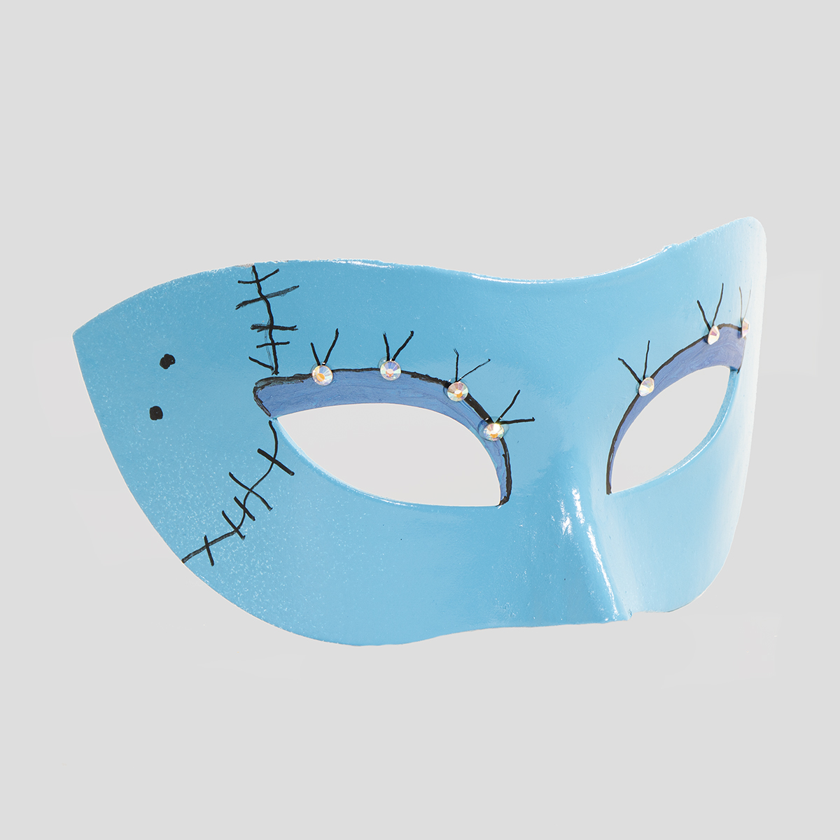 Colombina_harat_hallowen_handmade_in_venice_Veneziamaschere_by_La_Gioia_ HL050_hara